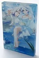【原神-GENSHIN-】アクリルブロック ヌヴィレット＆フリーナ(あげさく＆はじ) 2025.6/揚げたてサクサク