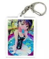 【オリジナル】アクリルキーホルダー 絵柄A(緒方てい) 緒方てい展2～色めく少女達～/緒方亭＆とらのあな
