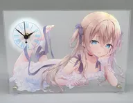 【オリジナル】アクリルクロック 絵柄C(飴玉コン) 飴玉コン展 Le sourire fleuri/あめうさぎ＆とらのあな