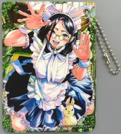 【オリジナル】合皮パスケース(ガガイモ) ガガイモ展 ～黒髪艶美人～/ガガイモマン＆とらのあな