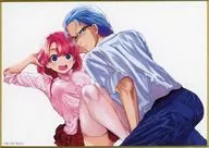 【オリジナル】ミニ色紙 B 絵柄B(夢乃狸) 夢乃狸展/brilliant thunder＆とらのあな