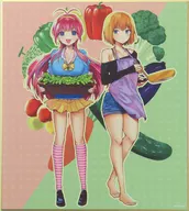 【オリジナル】イラスト展開催記念色紙(夢乃狸) 夢乃狸展/brilliant thunder＆とらのあな