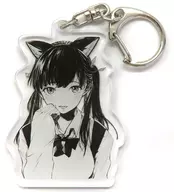 【オリジナル】アクリルキーホルダー(ガガイモ) ガガイモ展 ～黒髪艶美人～/ガガイモマン＆とらのあな