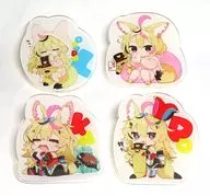 【バーチャルYouTuber】アクリルバッジセット 尾丸ポルカ(こうましろ) COMIC1☆24/Traco Strawberry