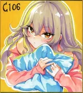 【オリジナル】ミニ複製色紙 絵柄1(赤木リオ) C106/カラメルマミレ