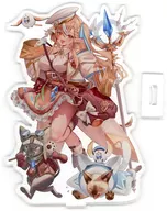 【ホロライブプロダクション】アクリルフィギュア ファンタジー衣装フレアちゃんwithノアチャコアイルー＆エルフレ 不知火フレア(ドカンテ) C105/MaisonDeCante