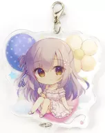 【オリジナル】看板娘トレーディング連結アクリルチャーム 花菜ちゃん(ゆき恵) C106/PeachCandy