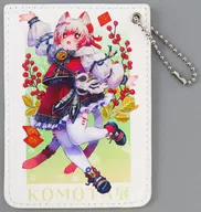 【オリジナル】合皮パスケース 絵柄B(KOMOTA) KOMOTA展/とらのあな