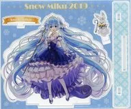 【初音ミク/ボーカロイド】アクリルスタンド 雪ミク2019 初音ミク(夕華ののこ) /コロコロうどん