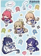 【ブルーアーカイブ】ダイカットシール(有葉) C106/有葉と愉快な仲間たち