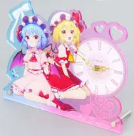 【東方Project】アクリルクロック レミリア・スカーレット＆フランドール・スカーレット(ルヒカ) /コウセイ