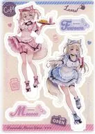 【ホロライブプロダクション】アクリルフィギュア フワワ＆モココ(みけおう) /PINK CHUCHU