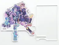 【にじさんじ】おすわりアクリルスタンド 伊波ライ＆YuQ．Wilson(めつぶしあんこ) にじそうさく11/GRATEFUL GRANDMA