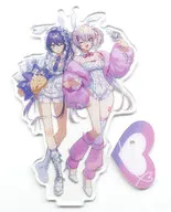 【にじさんじ】ふわもち♀バニーアクリルスタンド 不破湊＆剣持刀也(さじ) にじそうさく11/現実 