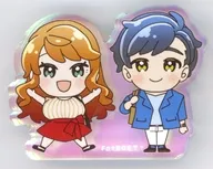 【オリジナル】アクリルブロック(トキマチ☆エイセイ) ふたけっと36/ファットぶるーむ