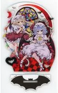 【東方Project】ゆらゆらチャーム付アクリルスタンド レミリア＆フランドール(シロガネヒナ) 第22回博麗神社例大祭/MILK BAR