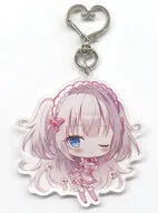 【オリジナル】アクリルキーホルダー いちごミルクメイド 死神ちゃん(なのはなこひな) コミティア152/cottontail