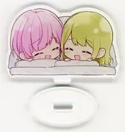 【バーチャルYoutuber】アクリルスタンド 森中花咲＆夕陽リリ(ゆあま) C101/drop