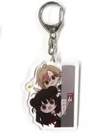 【オリジナル】LINEスタンプ風アクリルキーホルダー Vol.03 不審者がでます 西森＆茉宮(茉宮祈芹) C103/Chericot*Rozel