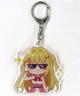 【オリジナル】LINEスタンプ風アクリルキーホルダー Vol.04 サングラス きらら(茉宮祈芹) C106/Chericot*Rozel