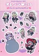 【ブルーアーカイブ】平面シール(水あさと) C107/オレンジミル