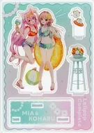 【オリジナル】アクリルスタンド 小春＆ミア(恋小いろり) C108/Lolipop Complete