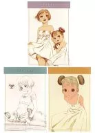 [LAST Exile] Ilustração Card 3-Piece Set Ravi Head & Al E Hamilton (Renji Murata) 2003/PASTA 's Establishment