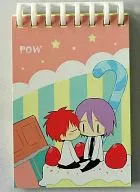 【黒子のバスケ】メモ帳 赤司征十郎＆紫原敦(シチ) /POW