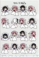 [Puella Magi Madoka Magica] A5 clear file Madoka Shikame & Akatsuki Mihomura (Korori) C83 / Kororiya