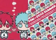 [Kuroko's BASKETBALL] A5 plastic trasparent file folder Red Ver. Seijuro Akashi & Komo Tagu 2013Summer/TAM