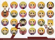 【ボーカロイド】A5鏡音モジュールクリアファイルf ホワイトver. 鏡音リン＆鏡音レン(ぺり子) /Perico