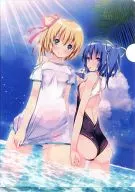 [Melon Chan] A4 Transparent Clear File Mon-chan & Black Lemon (refeia) C86 Store Linked Project / Melonbooks
