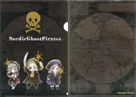 【ヘタリア】A4クリアファイル アイスランド＆デンマーク＆ノルウェー(ろみお) いい国つくんべ北欧会議3/カプル 特典