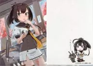[Kantai Collection ~ Kan Colle ~] A4 clear file Akizuki (Cabo y Tomomoe Kitahara) / Ayuya