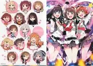 [idol Master] A4 plastic trasparent file folder Shimamura Uzuki & Mio Honda & Rin Shibuya (snack) Comiket Special 6/ReDrop