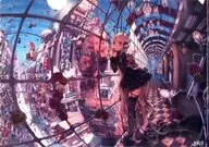 【オリジナル】A4クリアファイル Electric Lolita(John Hathway) C87/JH科学