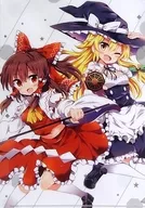 [Toho Project] A4 Clear File Hakurei Reyume & Kirisame Marisa (Matsuriuta) C92/Rainbow Vanilla