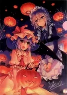 [Proyecto Oriental] A4 clear file Izayoi Sakuya & Remilia Scarlet (kirero) 4 th Hakurei-jinja Akiki festival Reitaisai New Edition Purchase benefits / KirororO & Mellon Books
