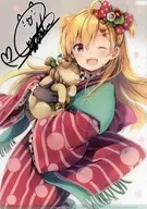 【オリジナル】複製サイン入りA4クリアファイル(なつめえり) C93新刊購入特典/いちごさいず＆メロンブックス