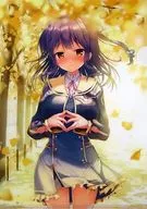 [Original] A4 plastic trasparent file folder (Kusa Bun & Hana Hanamaki) C95 Newly published Purchase benefits / TwinBox & Melon Books
