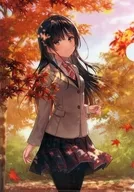 【オリジナル】A4クリアファイル(フカヒレ) C95新刊購入特典/RUINON＆メロンブックス