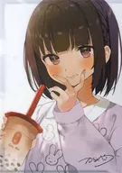 [Original] A4 clear file (Gaou) C96 New edition Purchase benefits / Makaron Daitei & Mellon Books
