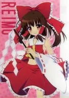 [Projeto Toho] A4 Clear File Hakurei Reimu (Sakura Chino) / Drill Round Drill