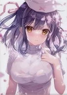 [Original] Nurse Yuno A4 plastic trasparent file folder Yuno Shitsumi (Hanahanamaki & Kusakusa Bun) Air Comike 3/TwinBox