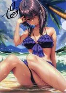 [Original] A4 plastic trasparent file folder (pyro-water) Super convenient function! Why don't you use the special box? Fair / Melon Books