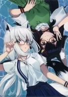 [Virtual YouTuber] A4 plastic trasparent file folder Omikami Mio & Shiragami Fubuki (BORUMETE) C100 / Burumemeusui