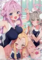 【ブルーアーカイブ】A4クリアファイル ミカ＆セイア＆ミユ(かにビーム) C102/ルミノシティ