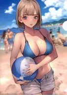 [Original] B5 plastic trasparent file folder (Sea calm sea Kou) Summer Mail Order Thanksgiving Festival 2023 / Toranoana