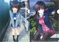 [Original] A4 Clear File Set A Set (Unasa) Unasa Exhibition / Deep-sea Cafe & Toranoana