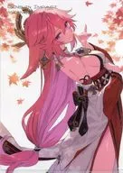 【原神-GENSHIN-】A4クリアファイル 八重神子(小林ちさと) サンシャインクリエイション 2025 Autumn/Pocky Factory